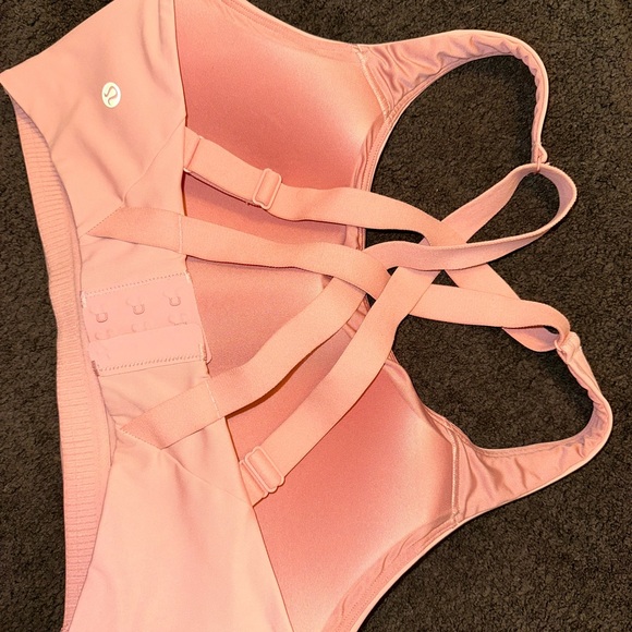 Lululemon Energy Bra, High Support, Size 34DD, Pink - Picture 4 of 6